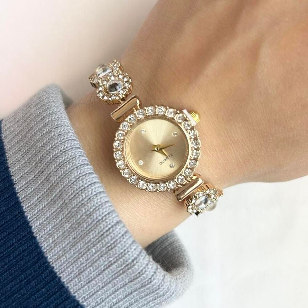 Vintage Inspired Luxury Champagne Watch